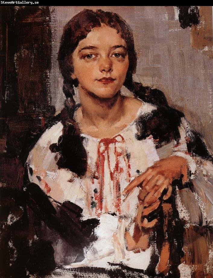 Nikolay Fechin Girl